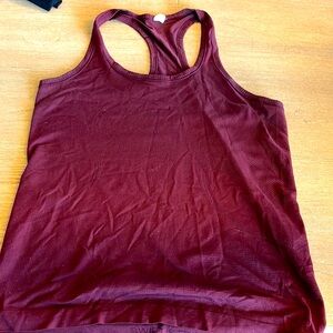 Women’s size 10 Lululemon tech swiftly tank top
